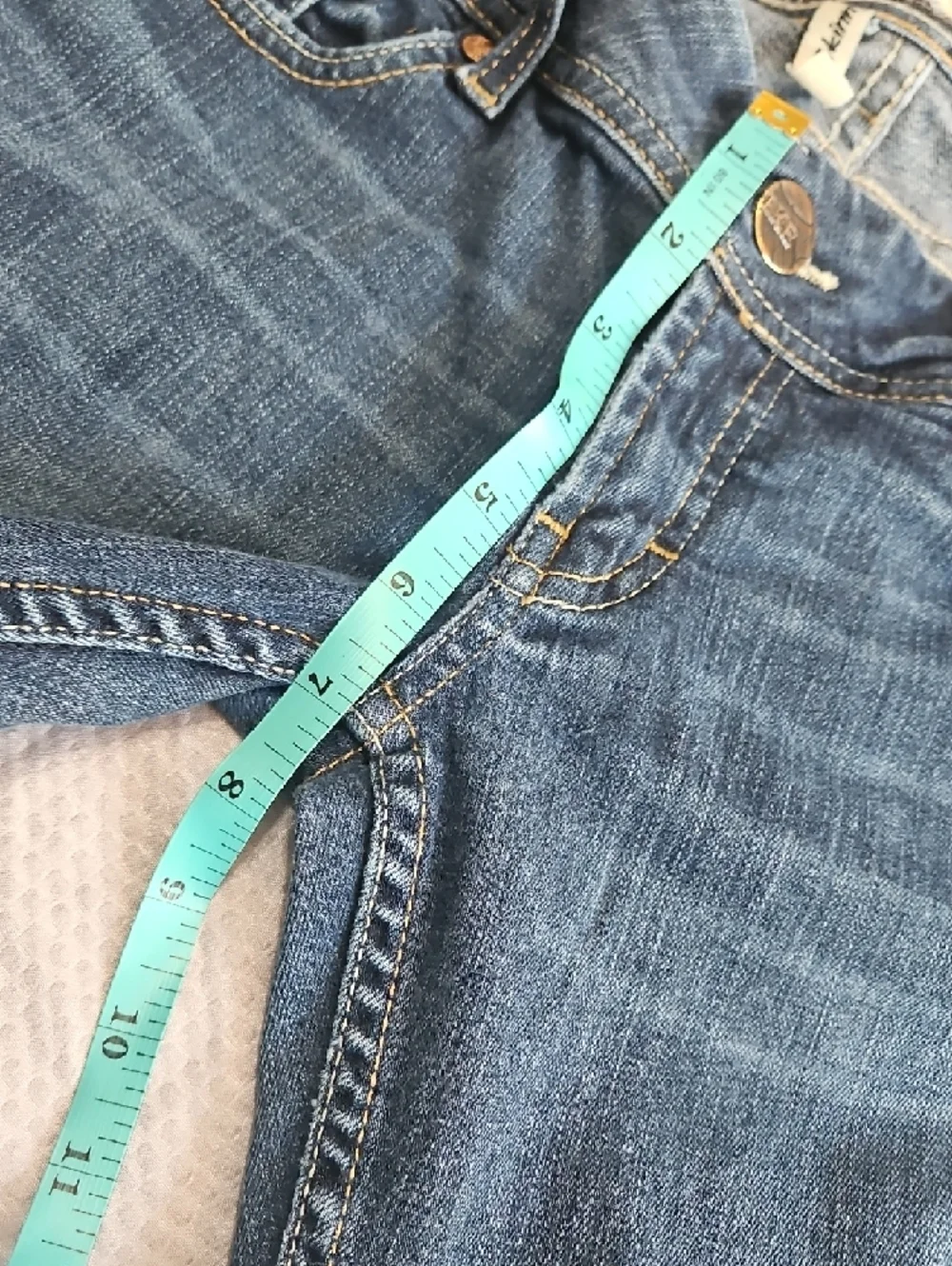 BKE Stella Skinny Jeans - Dark Blue Wash 29R - Picture 10 of 16